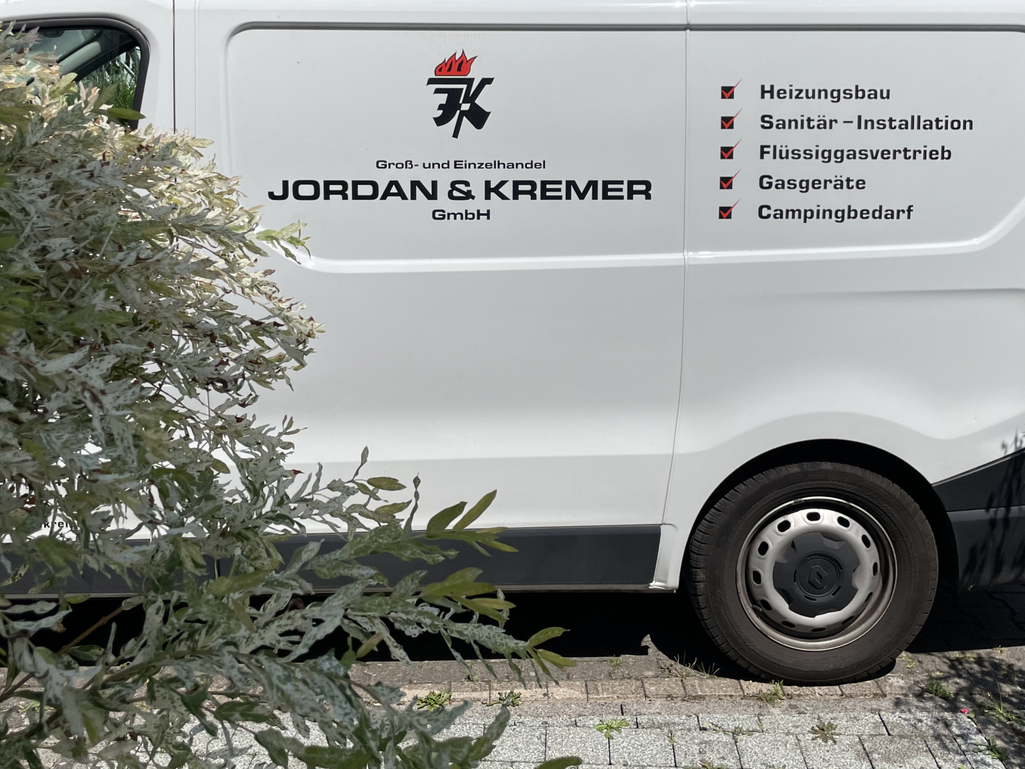 Auto der Firma Jordan & Kremer